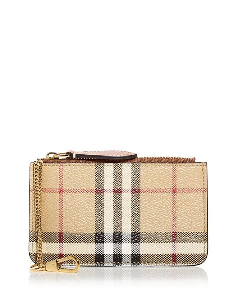 Burberry Kelbrook Vintage Check Card Case 